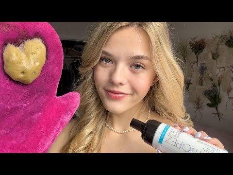 ASMR Applying Your Self Tanner Roleplay 🌴 (+overlay sounds) 🥥