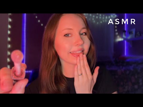 ASMR~30+ Min Spitless Spit Painting + Lip Gloss Application💄(VERY WET Mouth Sounds)💦