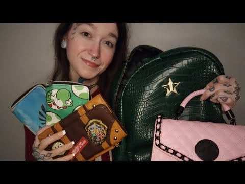 ASMR on bags and wallets 👜
