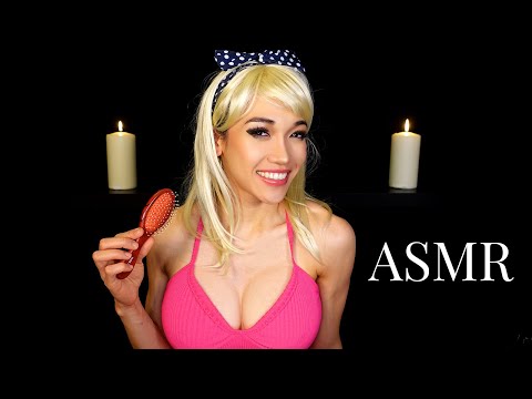 ASMR Massage With Reiki for Relaxation and Mental Clarity (Soft Whispers, Brushing and Touching)