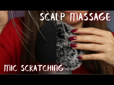 ASMR Intense Mic Scratching 3 covers | Scalp Massage (No Talking)