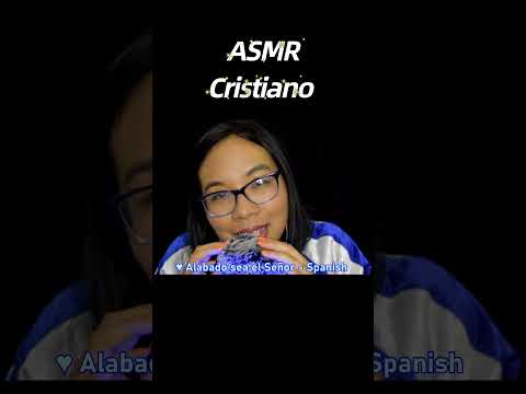 ASMR CRISTIANO - Susurros y Mic Scratching ✝️ #asmrshorts #asmrspanish #asmrespañol