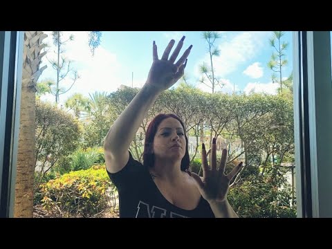 ASMR | WINDOW TAPPING AND SCRATCHING FROM OUTSIDE | HOTEL TAPPING WINDOW