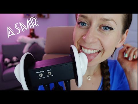 ASMR BREATHY EAR CUPPING AND LICKS (better than ear eating imo 👁👅👁)