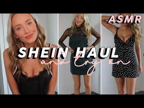 ASMR SheIn Try-On Haul! (Whispered) | GwenGwiz