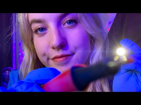 ASMR | Redesigning your face ✏️ - Prepping you for surgery [Gloves, Lights, Soft & Sharp]