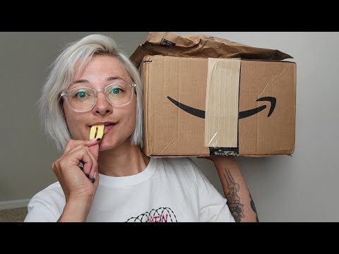 ASMR | Mystery Amazon Packages Unboxing w/ Soft Spoken Chatting, Tapping, & Plastic Crinkling