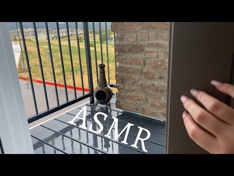 ASMR | WINDOW TAPPING AND RAIN SOUNDS