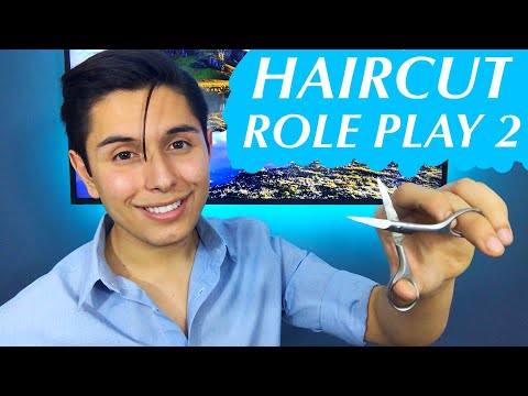 [ASMR] Italian Barber Role Play 2! (Rico’s TINGLES)