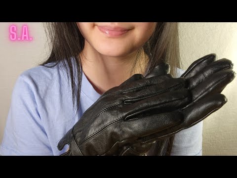 Asmr | Clapping Hand with Leather Gloves Sound (NO TALKING)