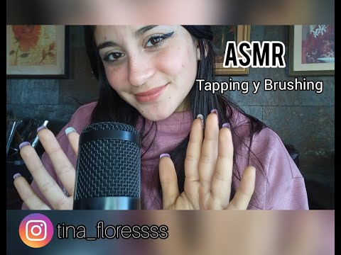 Tapping y Brushing mientras te converso | Tina Flores ASMR