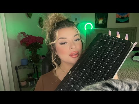 ASMR questioning you for a social study RP 🤓✍🏽 (fast typing)