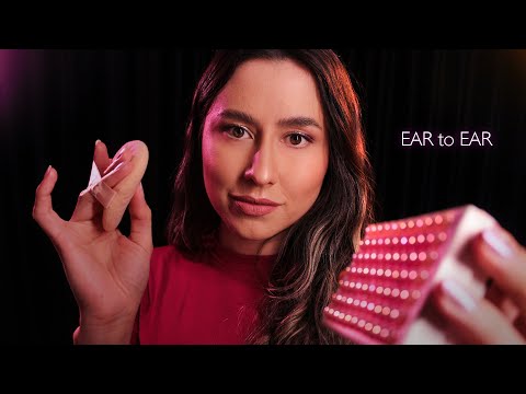 Background ASMR 100% Ear to Ear 💜 Minimal Talking And Good Sounds