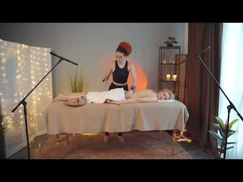 ASMR Vacuuming Back Massage by Anna