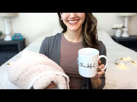ASMR Getting You Ready for Bed Roleplay 🌙 l Skincare, Reading, Personal Attention