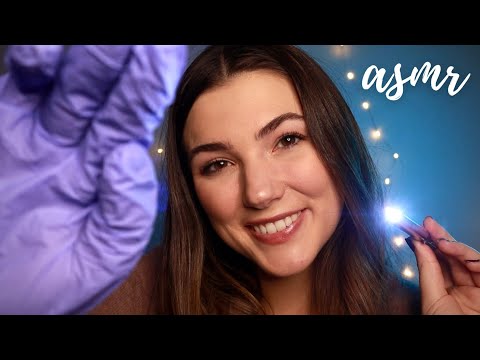 ASMR Relaxing Skin Assessment and Treatment │ Examining You, Spa Treatment, and Face Massage