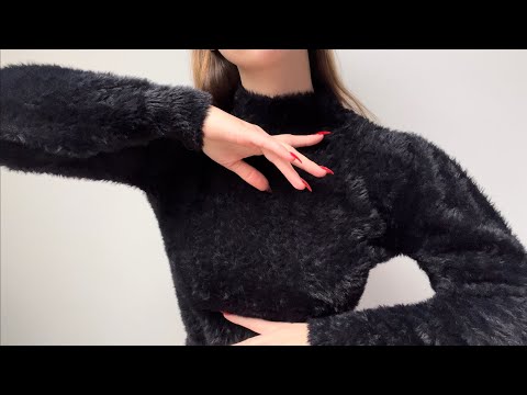 ASMR but follow the light, fabric sounds, mouth sounds and leather tapping🖤