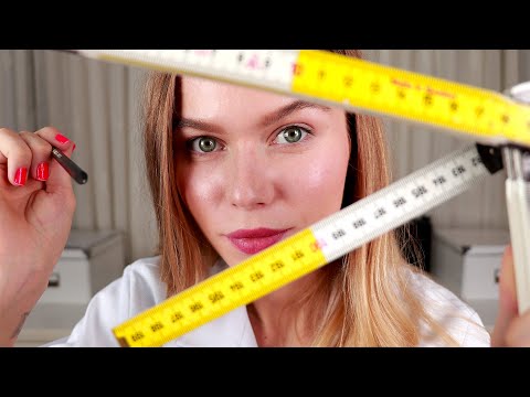 [ASMR] Plastic Surgeon Measures Your Face for Surgery.  Medical RP, Personal Attention