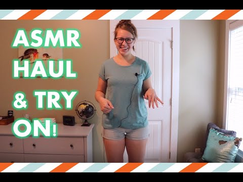 ASMR - Clothing Haul & Fitting