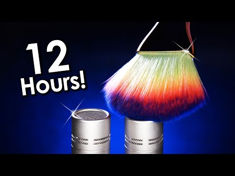 12 Hours Deep Ear Brushing (No Talking ASMR)