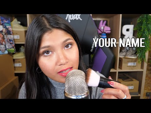 ASMR REPEATING YOUR NAME