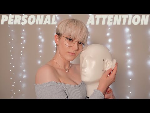 [ASMR] Helping You To Sleep 😴 Personal Attention (face & ear massage)