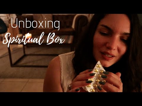 Unboxing ASMR 🎧 Spiritual Box Avril 🌙✨ Multi déclencheurs