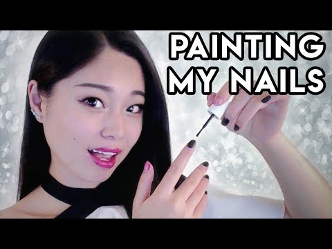 [ASMR] Painting My Nails - SO MANY TINGLY SOUNDS!