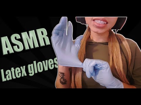{ASMR} Latex Glove sounds | Soothing
