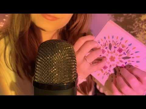 ♡ ASMR tingly triggers on my new mic! ♡  (whispered mic test)