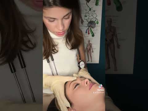 ASMR Face Mapping Reflexology and Pressure Point Therapy with Ivy B ASMR