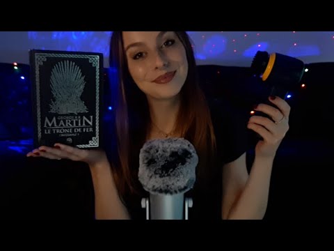 ASMR - Ces sons vont vous RELAXER ! 😪😀 - tapping, scratching, page turning...