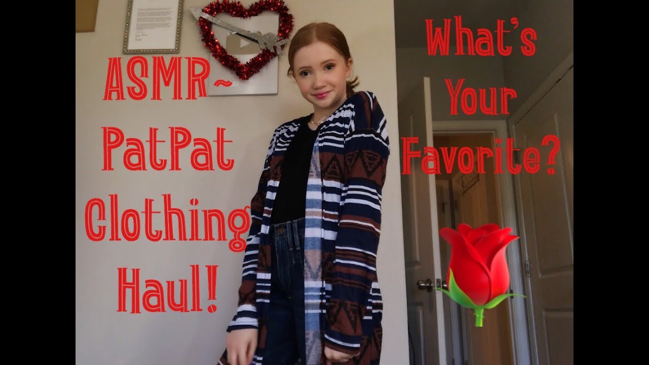 ASMR~ PatPat Clothing Try-On Haul! Voice Over ❤️