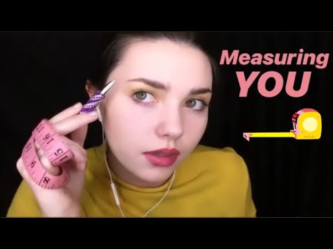 ASMR MEASURING YOU 💛 Writing Sounds & Personal Attention
