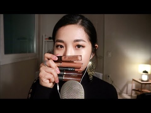 [한국어 Korean ASMR] 파격적인 컬러의 립제품 발라보기/ 립 스와치💄 Lip Swatches