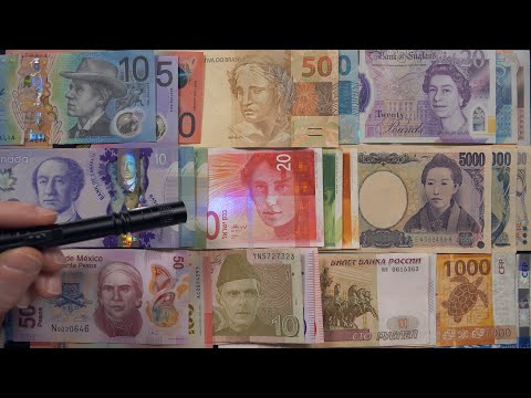 World Currencies Part 3 ASMR
