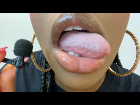 Asmr 1 Minute Lipgloss Application and Mouth Sound