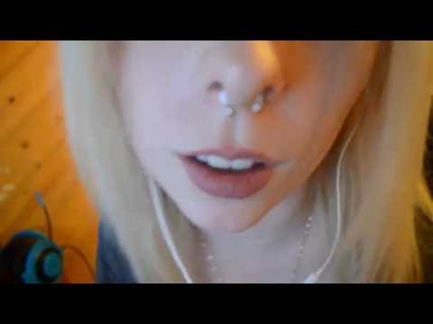 ASMR - Up Close Ear to Ear Whispering ♡ Mouth Sounds, Countdown & Semi Inaudible Word Repetition