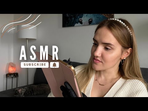 ASMR TEST(ears, eyes, touch)