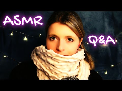 ASMR deutsch Q&A I Whispered Muffled I Ich beantworte eure Fragen (german)