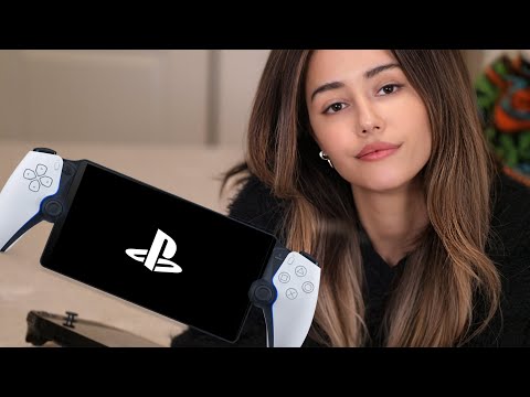 ASMR - Relaxing with PlayStation Portal: Sony's New Handheld, Whispered, Fornite, COD, lets play 🎮