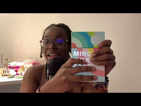 ASMR~ Reading Mindfulness Cards for Encouragement ❤️ (mouth sounds, close whispering)