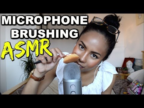 ASMR Mic Brushing (Little Talking) To Help You Sleep