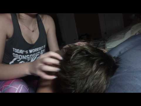 ASMR-scalp massage/ hair play
