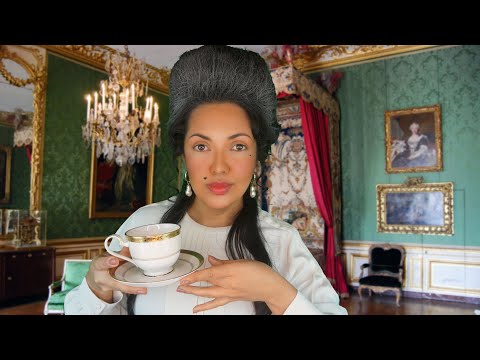 ASMR Fofocas da Corte de Maria Antonieta e o Rei Broxa #ASMRHistorico #VozSuave