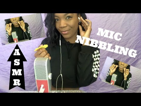 ASMR Mic Nibbling ~ Wet Mouth Sounds 💋💦