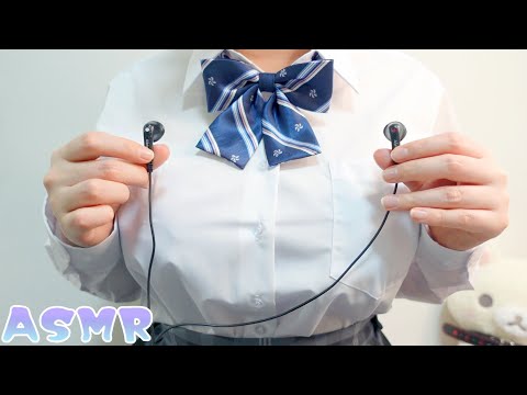 【ASMR】イヤホンマイクを噛む・食べる音🎙｜Mic Eating,Licking,Nibbling