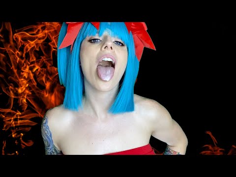 ASMR Bulma Toothpaste Foaming Tongue Fluttering Saiyan Power Up | Electricity Sounds