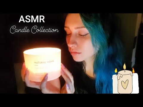 🕯ASMR🕯 Tapping on my Candle Collection
