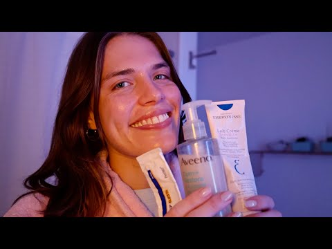 ASMR | Get Un-Ready With Me 🫧 😴 My Nighttime Skincare Routine (Whisper, Tapping)